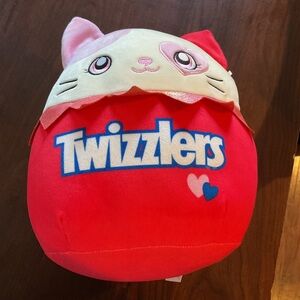 Squishmallow 12” Hersheys Scented Karina Twizzlers Cat Valentine’s